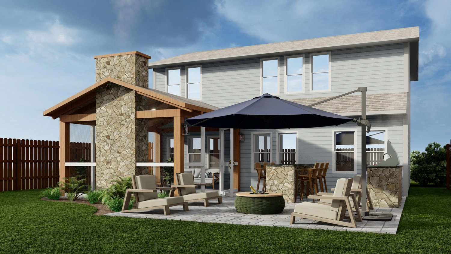 Bauer Home Design Interior and Exterior