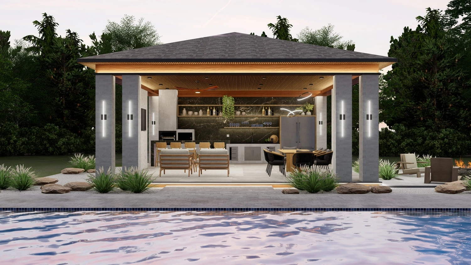 Bauer Home Design Interior and Exterior